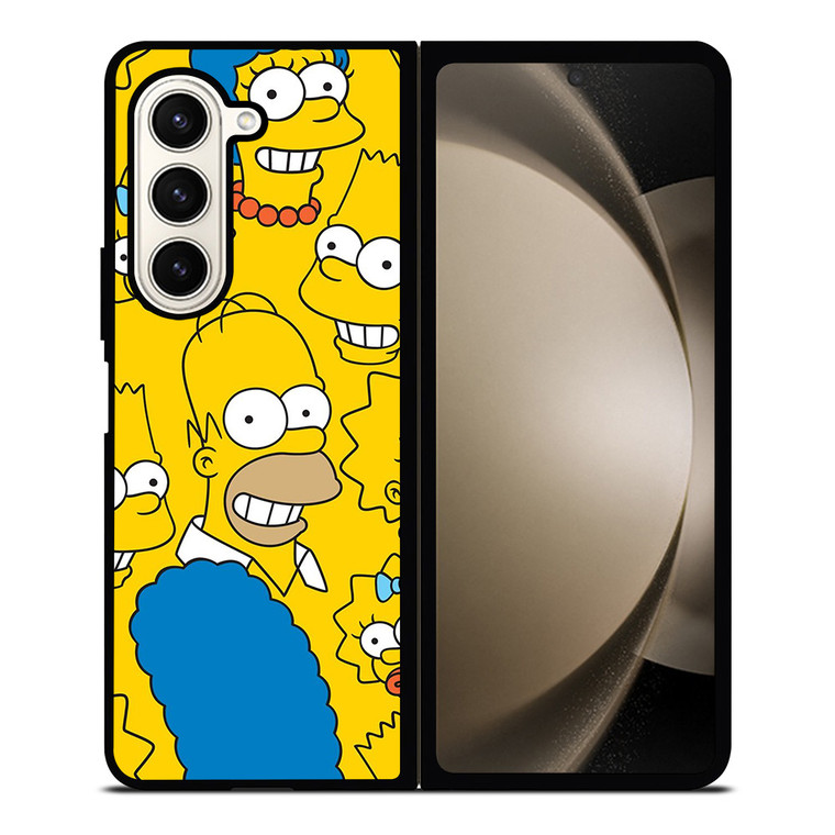 THE SIMPSONS CARTOON COLLAGE Samsung Galaxy Z Fold 5 Case Cover THE SIMPSONS CARTOON COLLAGE Samsung Galaxy Z Fold 5 Case Cover