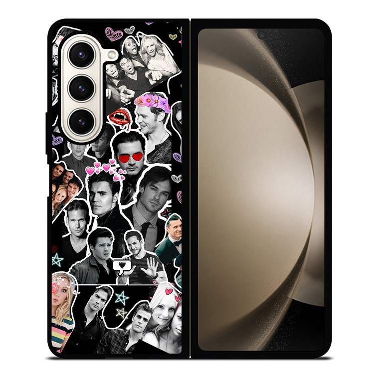 THE VAMPIRE DIARIES COLLAGE Samsung Galaxy Z Fold 5 Case Cover