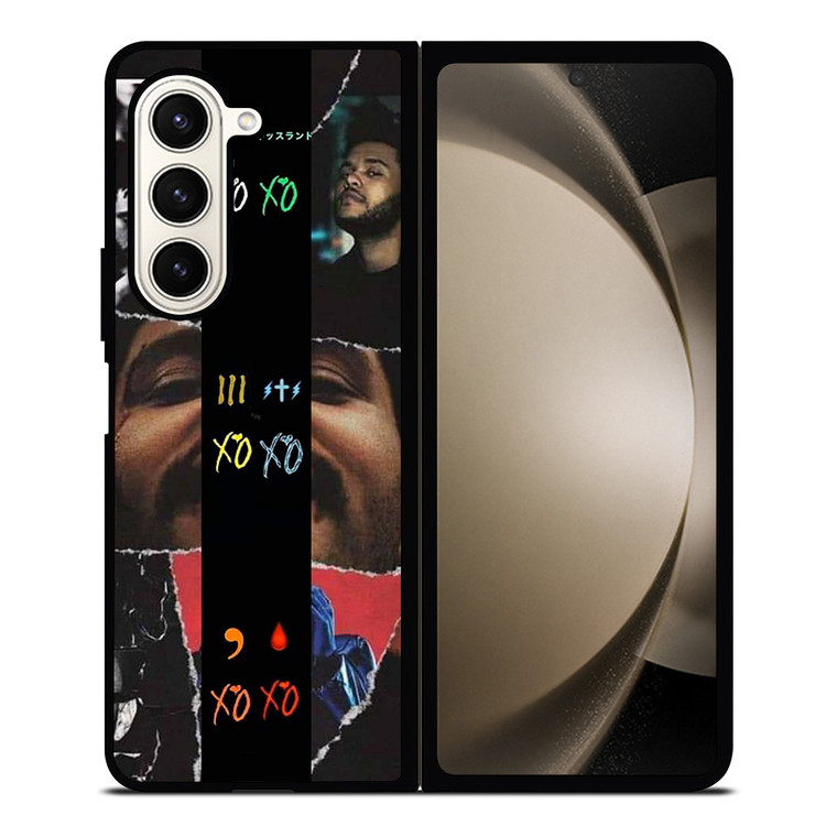 THE WEEKND XO SYMBOL Samsung Galaxy Z Fold 5 Case Cover THE WEEKND XO SYMBOL Samsung Galaxy Z Fold 5 Case Cover