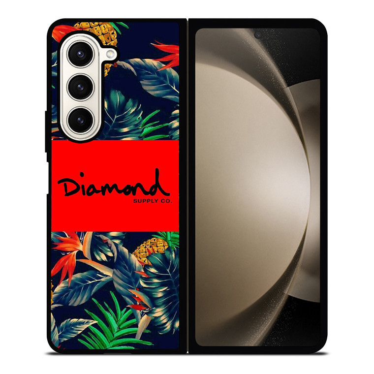 THRASHER DIAMOND SUPPLY CO PALM Samsung Galaxy Z Fold 5 Case Cover THRASHER DIAMOND SUPPLY CO PALM Samsung Galaxy Z Fold 5 Case Cover