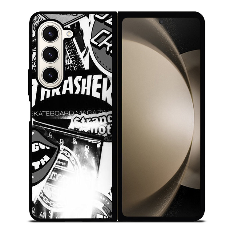 THRASHER SKATEBOARD MAGAZINE Samsung Galaxy Z Fold 5 Case Cover THRASHER SKATEBOARD MAGAZINE Samsung Galaxy Z Fold 5 Case Cover