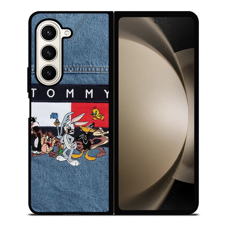 TOMMY HILFIGER JEANS LOONEY TUNES Samsung Galaxy Z Fold 5 Case Cover