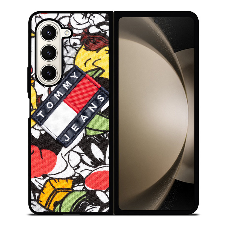 TOMMY HILFIGER LOONEY TUNES ART Samsung Galaxy Z Fold 5 Case Cover