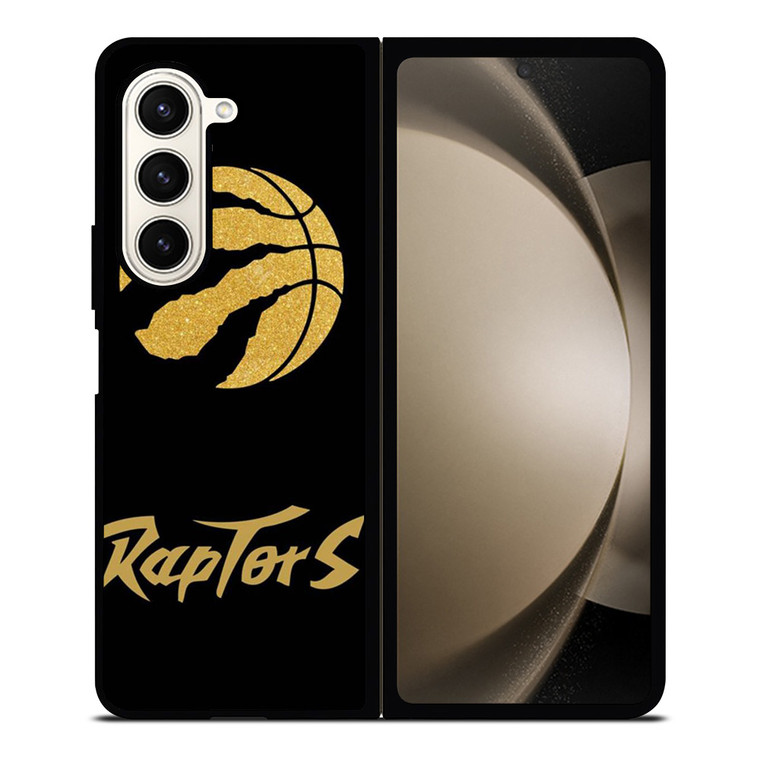 TORONTO RAPTORS GOLDEN LOGO Samsung Galaxy Z Fold 5 Case Cover