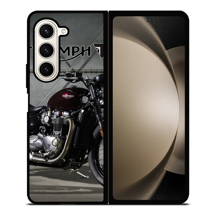 TRIUMPH MOTORCYCLE Samsung Galaxy Z Fold 5 Case Cover TRIUMPH MOTORCYCLE Samsung Galaxy Z Fold 5 Case Cover