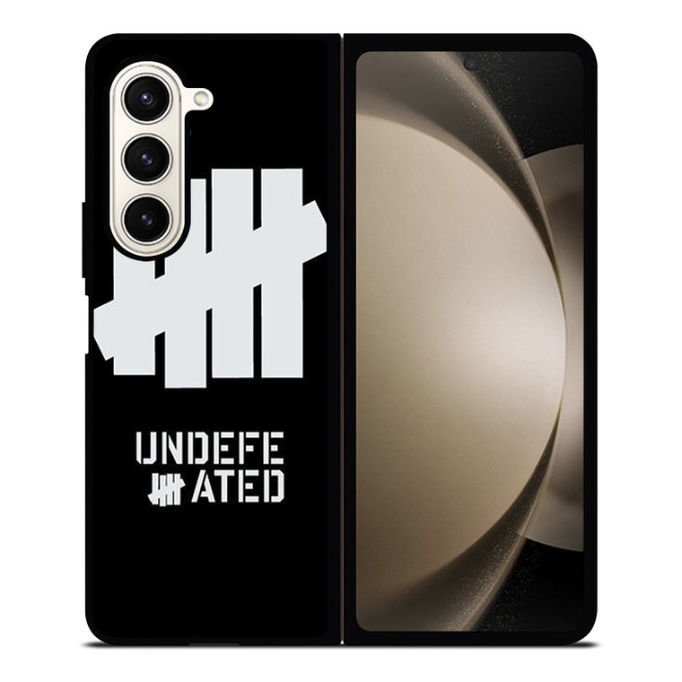 UNDEFEATED BLACK LOGO Samsung Galaxy Z Fold 5 Case Cover UNDEFEATED BLACK LOGO Samsung Galaxy Z Fold 5 Case Cover