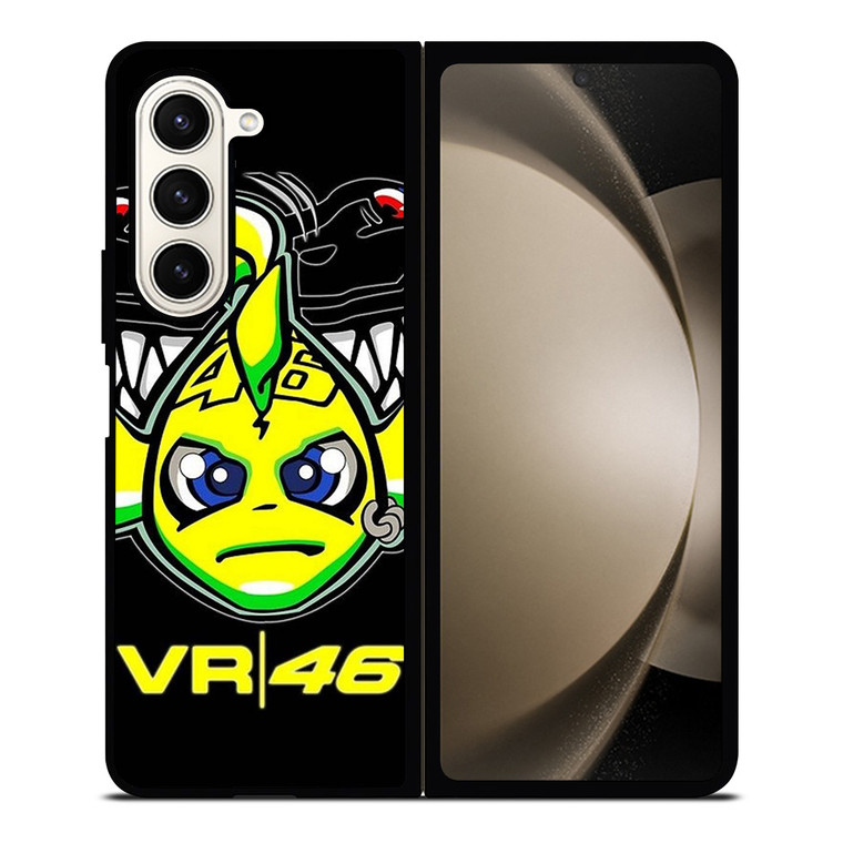 VALENTINO ROSSI 46 LOGO Samsung Galaxy Z Fold 5 Case Cover VALENTINO ROSSI 46 LOGO Samsung Galaxy Z Fold 5 Case Cover