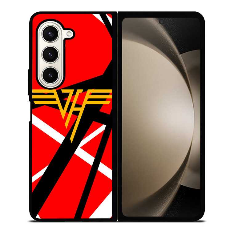 VAN HALLEN RED ABSTRACT LOGO Samsung Galaxy Z Fold 5 Case Cover VAN HALLEN RED ABSTRACT LOGO Samsung Galaxy Z Fold 5 Case Cover