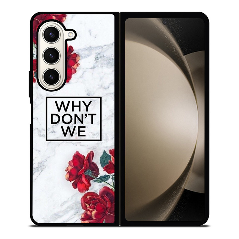 WHY DONT WE ROSE MARBLE Samsung Galaxy Z Fold 5 Case Cover