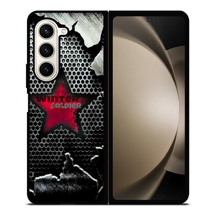 WINTER SOLDIER LOGO MARVEL Samsung Galaxy Z Fold 5 Case Cover WINTER SOLDIER LOGO MARVEL Samsung Galaxy Z Fold 5 Case Cover