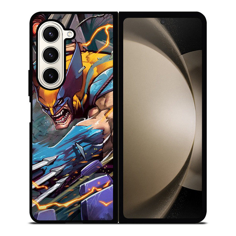 WOLVERINE X-MEN CARTOON 2 Samsung Galaxy Z Fold 5 Case Cover