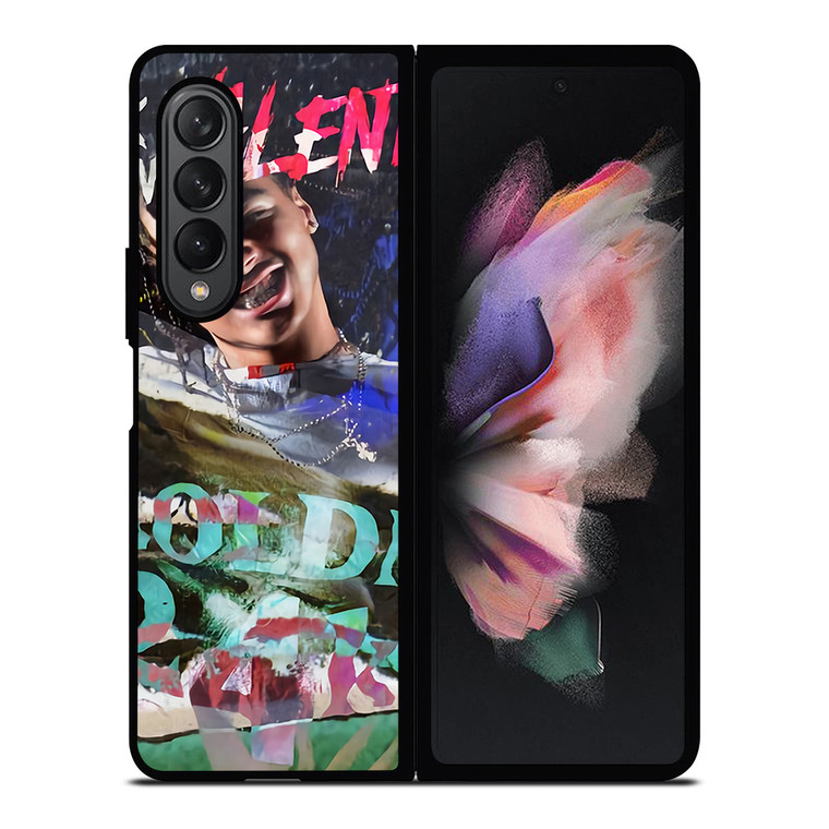 24KGOLDN VALENTINO ART Samsung Galaxy Z Fold 3 Case Cover