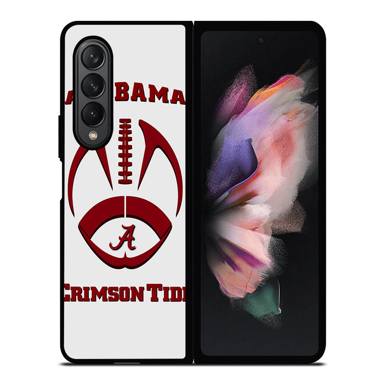 ALABAMA CRIMSON TIDE FOOTBALL ICON Samsung Galaxy Z Fold 3 Case Cover