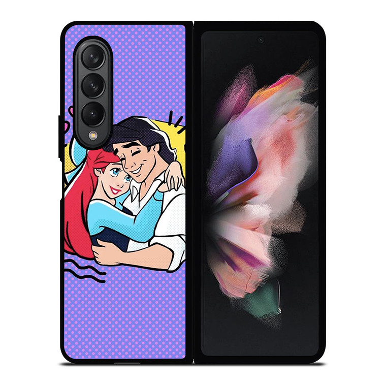 ARIEL AND ERICK THE LITTLE MERMAID CARTOON DISNEY Samsung Galaxy Z Fold 3 Case Cover ARIEL AND ERICK THE LITTLE MERMAID CARTOON DISNEY Samsung Galaxy Z Fold 3 Case Cover