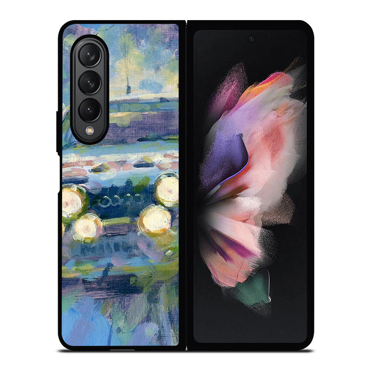 AUDI CAR PAINTING ART Samsung Galaxy Z Fold 3 Case Cover