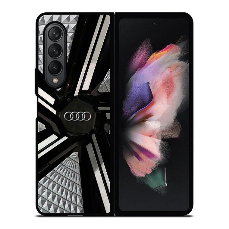 AUDI WHEEL SYMBOL Samsung Galaxy Z Fold 3 Case Cover
