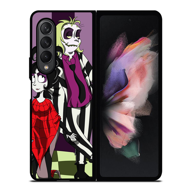BEETLEJUICE TIM BURTON CARTOON Samsung Galaxy Z Fold 3 Case Cover