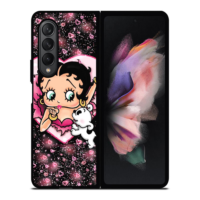 BETTY BOOP CUT LOVE Samsung Galaxy Z Fold 3 Case Cover