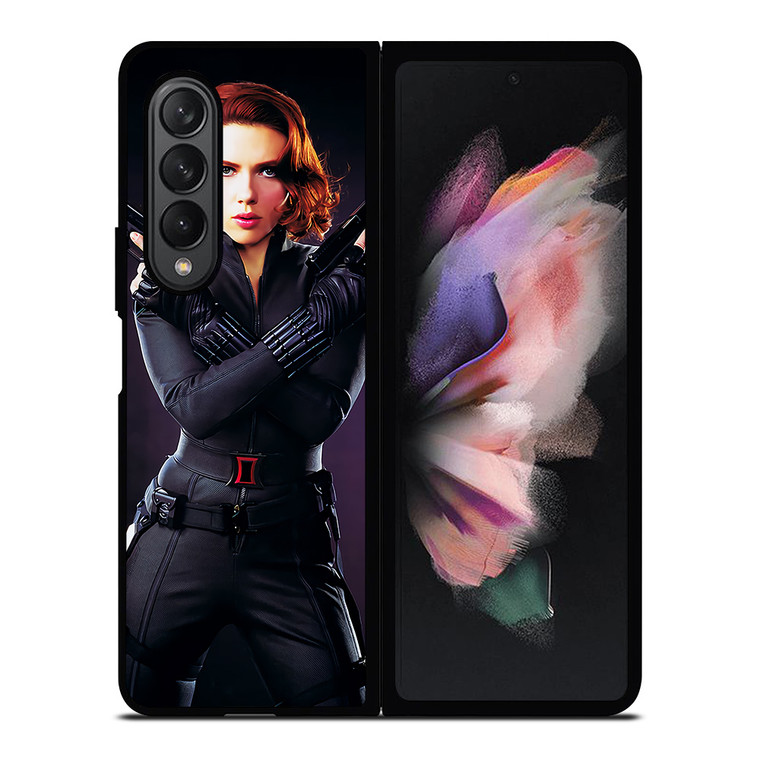 BLACK WIDOW SEXY GUN AVENGERS Samsung Galaxy Z Fold 3 Case Cover