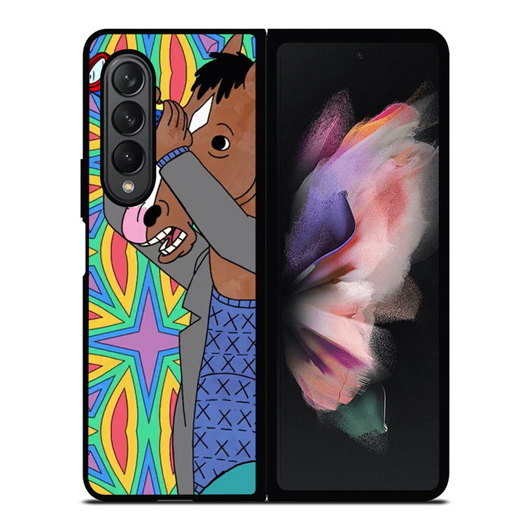 BOJACK HORSEMAN CARTOON ART Samsung Galaxy Z Fold 3 Case Cover
