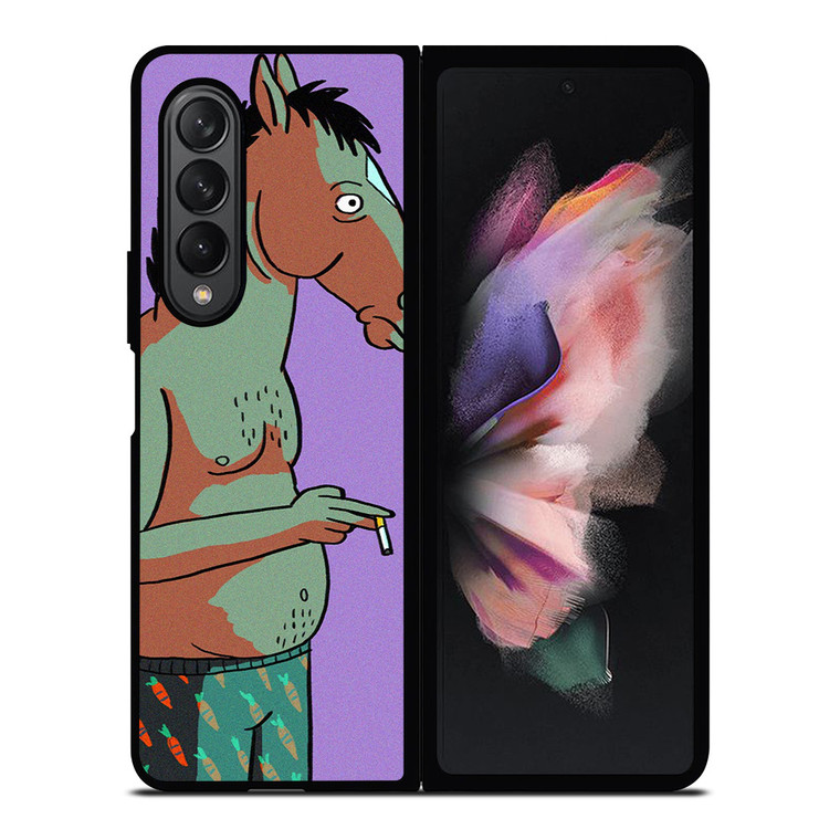 BOJACK HORSEMAN SMOKING Samsung Galaxy Z Fold 3 Case Cover
