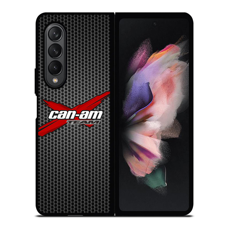 CAN AM X TEAM METAL LOGO Samsung Galaxy Z Fold 3 Case Cover