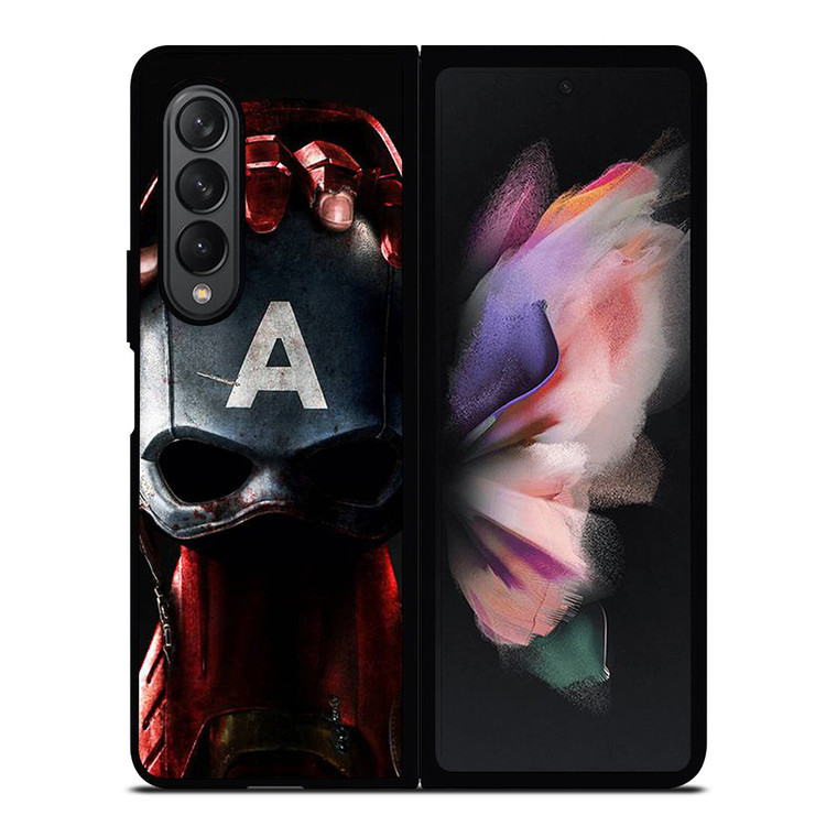 CAPTAIN AMERICA VS IRON MAN Samsung Galaxy Z Fold 3 Case Cover