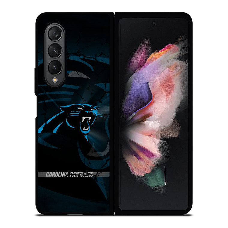 CAROLINA PANTHERS FOOTBALL LOGO Samsung Galaxy Z Fold 3 Case Cover