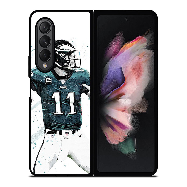 CARSON WENTZ PHILADELPHIA EAGLES FOOTBALL Samsung Galaxy Z Fold 3 Case Cover