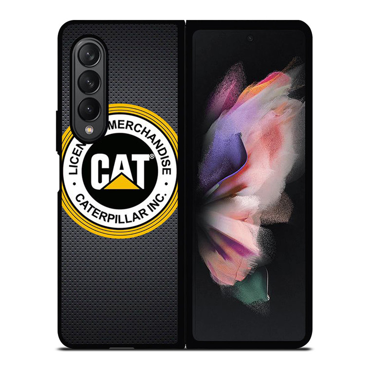 CATERPILLAR TRACTOR CAT LOGO MERCHANDISE ICON Samsung Galaxy Z Fold 3 Case Cover CATERPILLAR TRACTOR CAT LOGO MERCHANDISE ICON Samsung Galaxy Z Fold 3 Case Cover