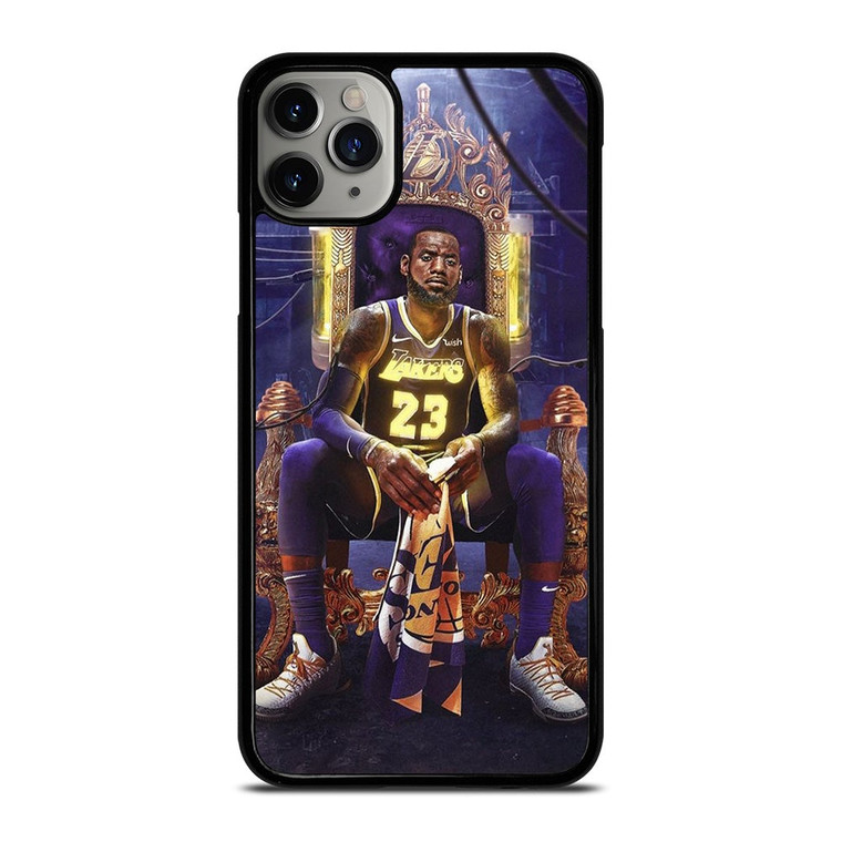 LEBRON JAMES LAKERS KING iPhone 11 Pro Max Case Cover