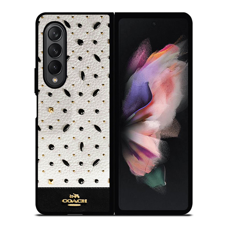 COACH NEW YORK STONE Samsung Galaxy Z Fold 3 Case Cover
