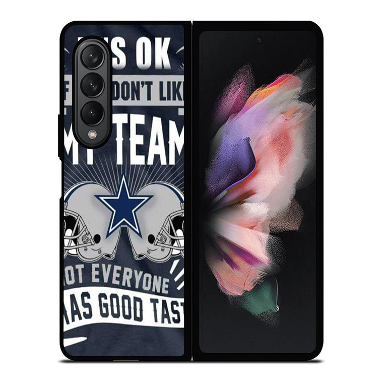 DALLAS COWBOYS IT'S OK Samsung Galaxy Z Fold 3 Case Cover
