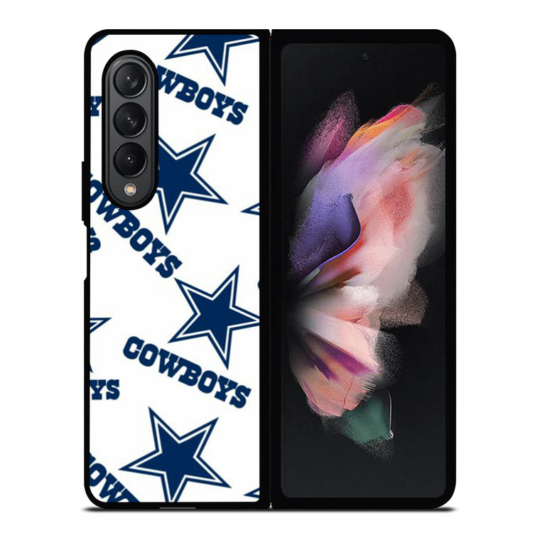 DALLAS COWBOYS LOGO PATTERN Samsung Galaxy Z Fold 3 Case Cover