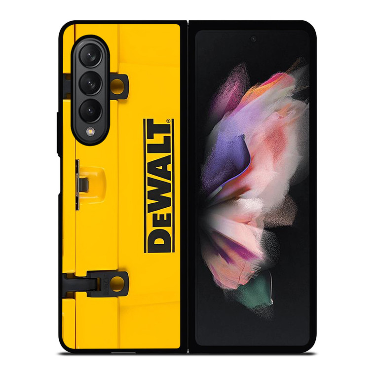 DEWALT LOGO TOOL QT COOLER BOX ICON Samsung Galaxy Z Fold 3 Case Cover DEWALT LOGO TOOL QT COOLER BOX ICON Samsung Galaxy Z Fold 3 Case Cover
