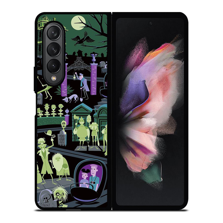 DISNEY THE HAUNTED MANSION CARTOON Samsung Galaxy Z Fold 3 Case Cover