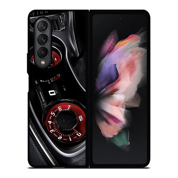 DODGE CHALLENGER SPEEDOMETER Samsung Galaxy Z Fold 3 Case Cover
