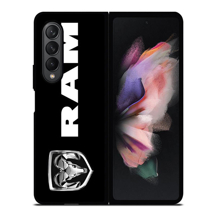 DODGE RAM BACK LOGO Samsung Galaxy Z Fold 3 Case Cover DODGE RAM BACK LOGO Samsung Galaxy Z Fold 3 Case Cover