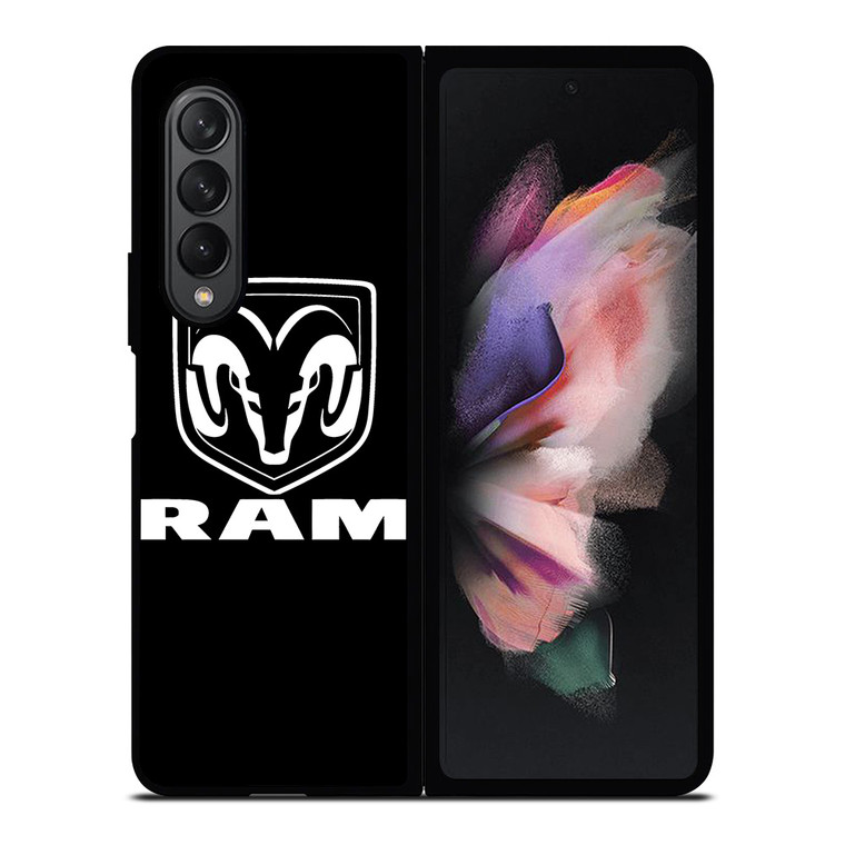 DODGE RAM SIMPLE LOGO Samsung Galaxy Z Fold 3 Case Cover DODGE RAM SIMPLE LOGO Samsung Galaxy Z Fold 3 Case Cover