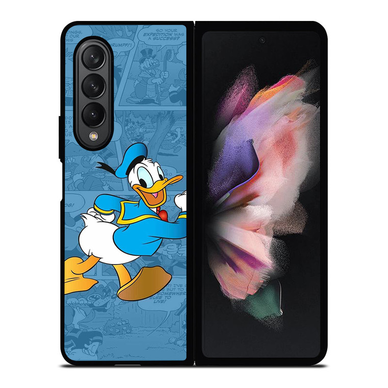 DONALD DUCK COMIC DISNEY Samsung Galaxy Z Fold 3 Case Cover