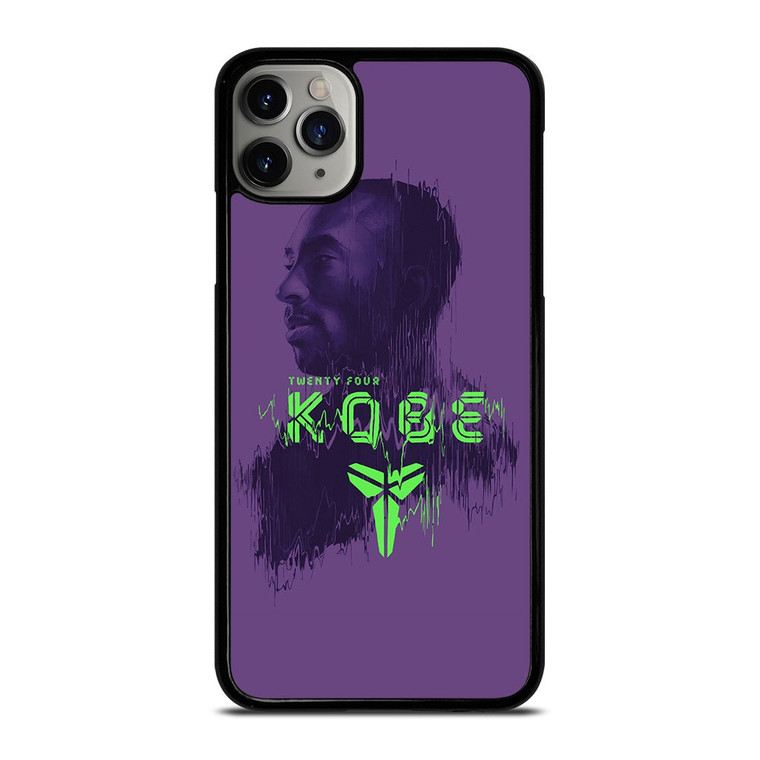 KOBE BRYANT TWENTY FOUR BLACK MAMBA iPhone 11 Pro Max Case Cover