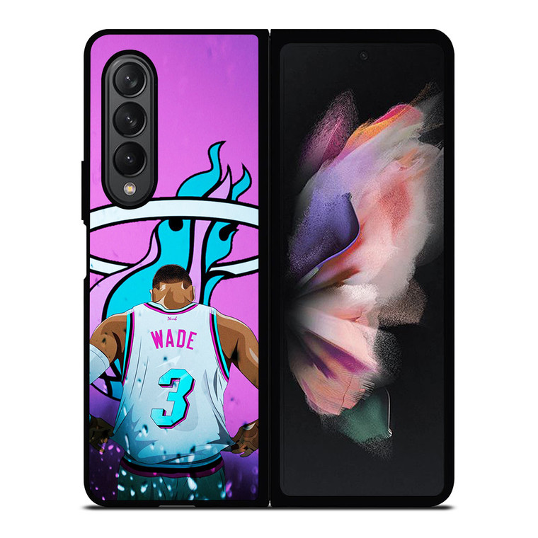DWYANE WADE 3 MIAMI HEAT Samsung Galaxy Z Fold 3 Case Cover
