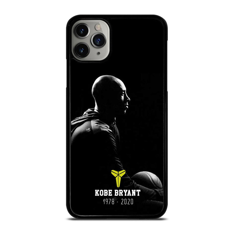 KOBE BRYANT RIP BLACK MAMBA iPhone 11 Pro Max Case Cover