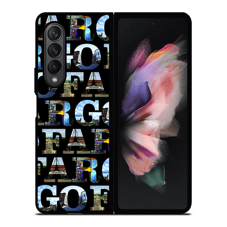 FARGO MOVIES CROSSWORD Samsung Galaxy Z Fold 3 Case Cover