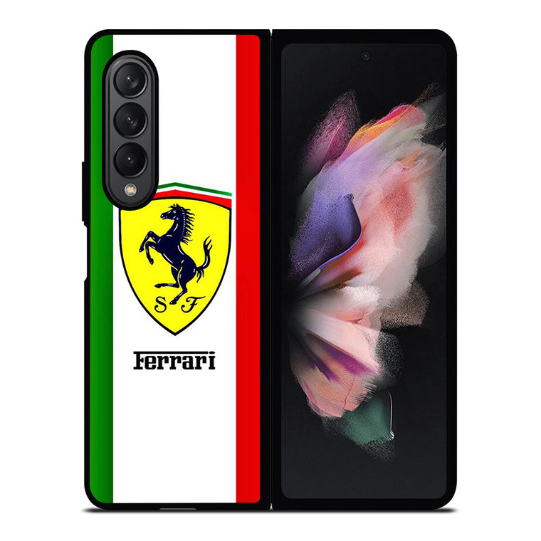 FERRARI ITALI FLAG LOGO Samsung Galaxy Z Fold 3 Case Cover