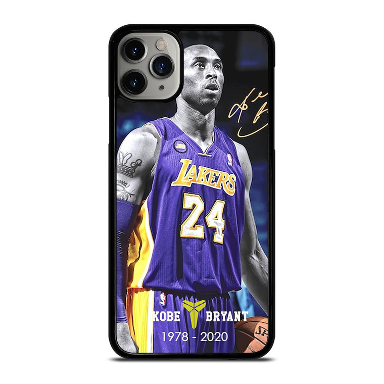 KOBE BRYANT 1978-2020 LAKERS iPhone 11 Pro Max Case Cover