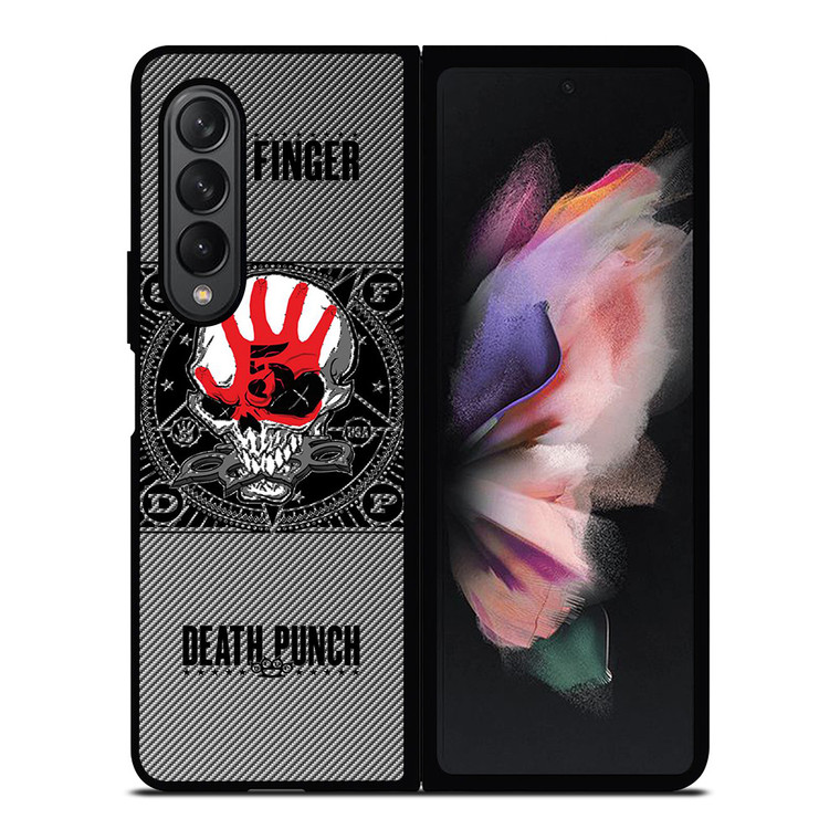 FIVE FINGER DEATH PUNCH CARBON LOGO Samsung Galaxy Z Fold 3 Case Cover