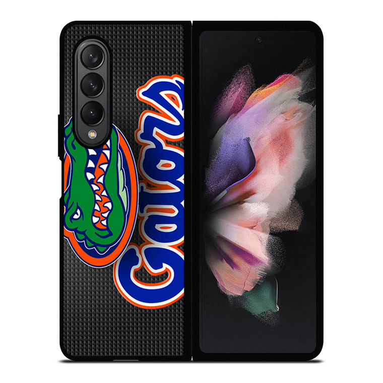 FLORIDA GATORS METAL LOGO Samsung Galaxy Z Fold 3 Case Cover