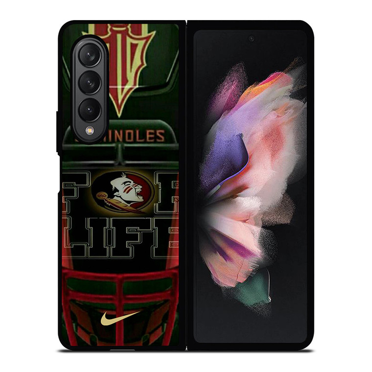 FLORIDA STATES FSU FOR LIFE Samsung Galaxy Z Fold 3 Case Cover FLORIDA STATES FSU FOR LIFE Samsung Galaxy Z Fold 3 Case Cover