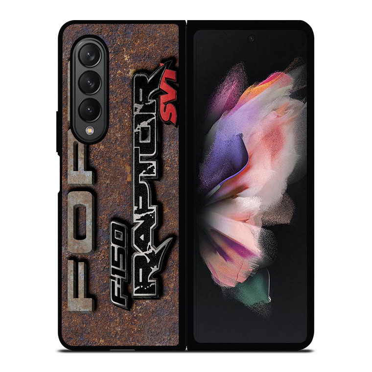 FORD RAPTOR METAL LOGO Samsung Galaxy Z Fold 3 Case Cover